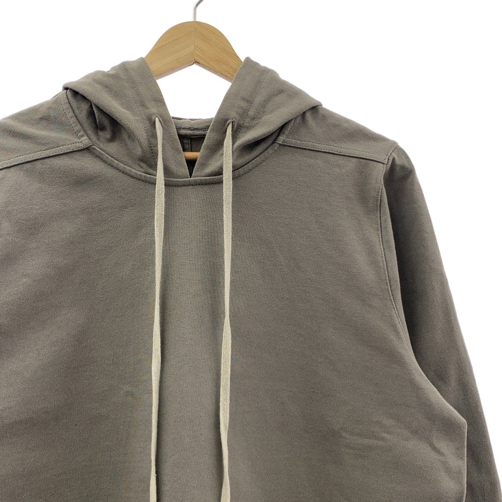 【美品】  Rick Owens / リックオウエンス | 2021SS | PHLEGETHON Classic Hoodie クラシック コットン パーカー | XS | グレー | メンズ