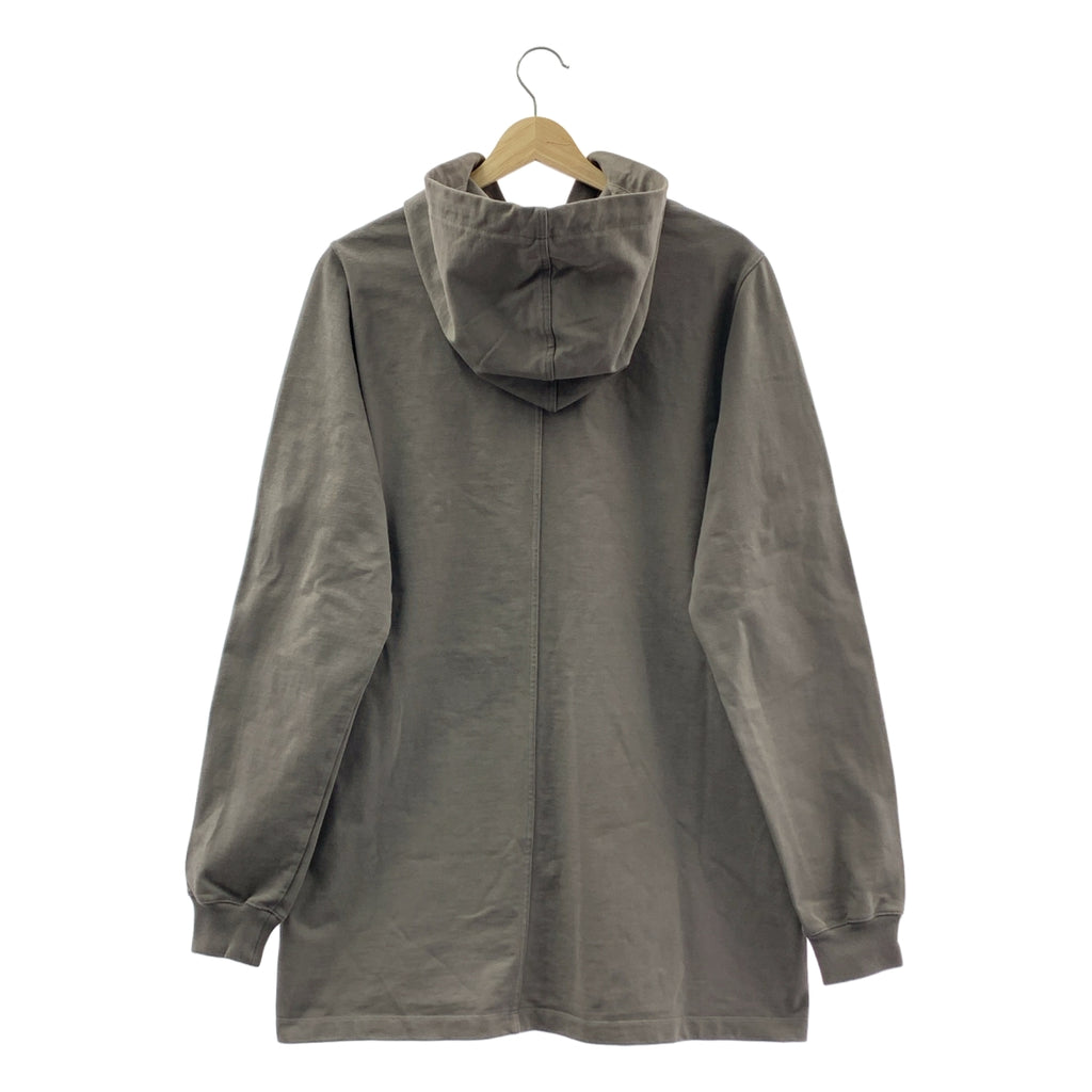 【美品】  Rick Owens / リックオウエンス | 2021SS | PHLEGETHON Classic Hoodie クラシック コットン パーカー | XS | グレー | メンズ