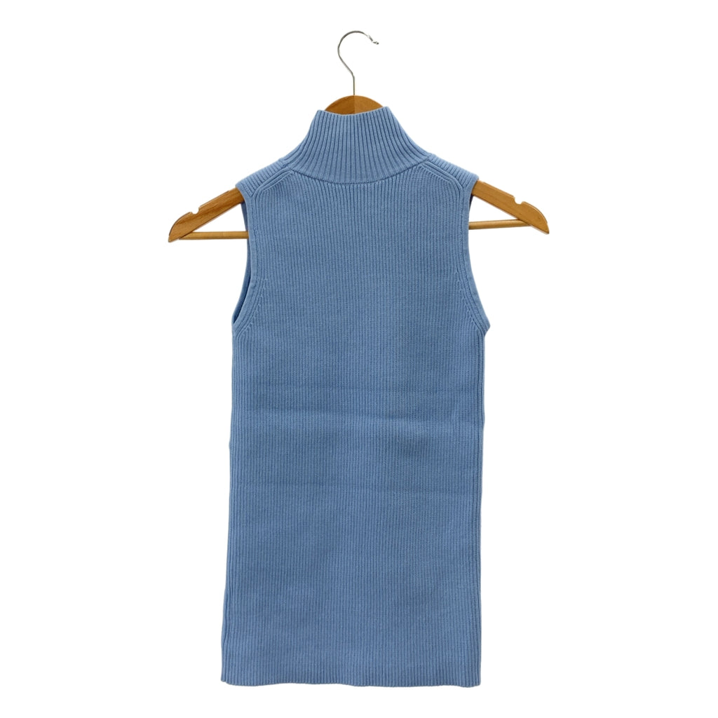 louren / ローレン | ノースリーブ リブ ニット | F | レディース