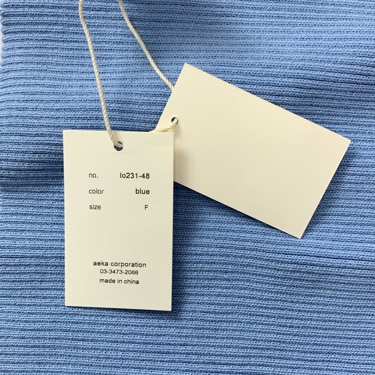 louren / ローレン | ノースリーブ リブ ニット | F | レディース