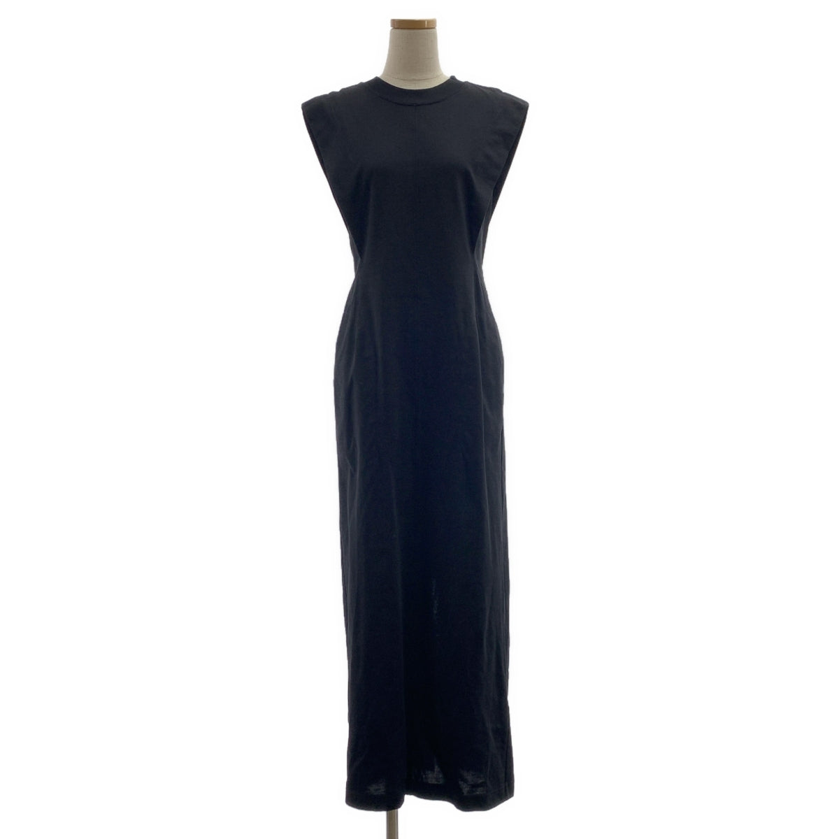 Mame Kurogouchi / マメクロゴウチ | 2023AW | Cotton Jersey Sleeveless Dress / コットン ジャージー ドレス ワンピース | 2 | レディース