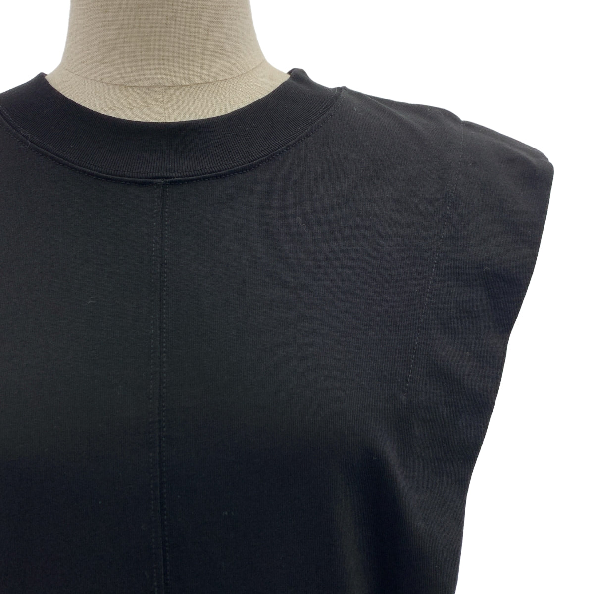 Mame Kurogouchi / マメクロゴウチ | 2023AW | Cotton Jersey Sleeveless Dress / コットン ジャージー ドレス ワンピース | 2 | レディース