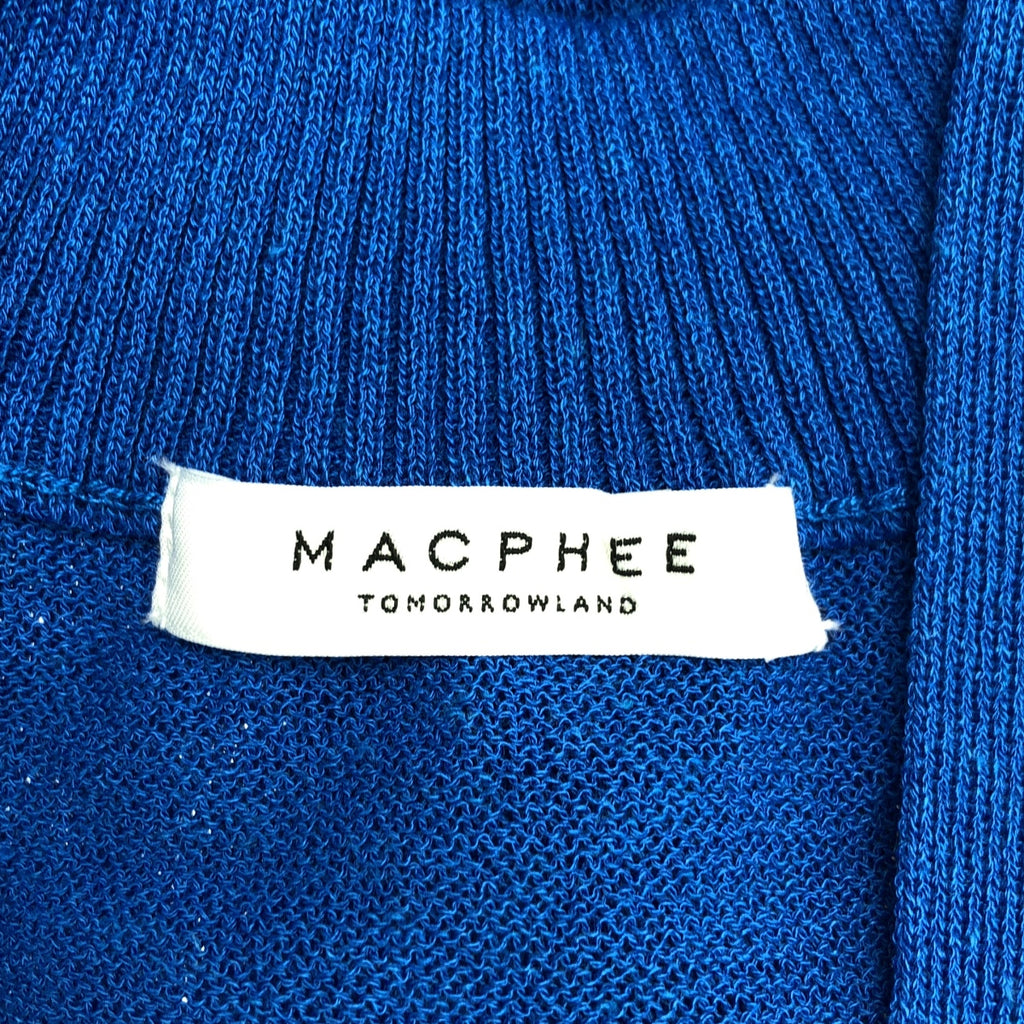 Tomorrowland MACPHEE | 乾爽人造絲拉鍊開襟衫 | S碼 | 女款