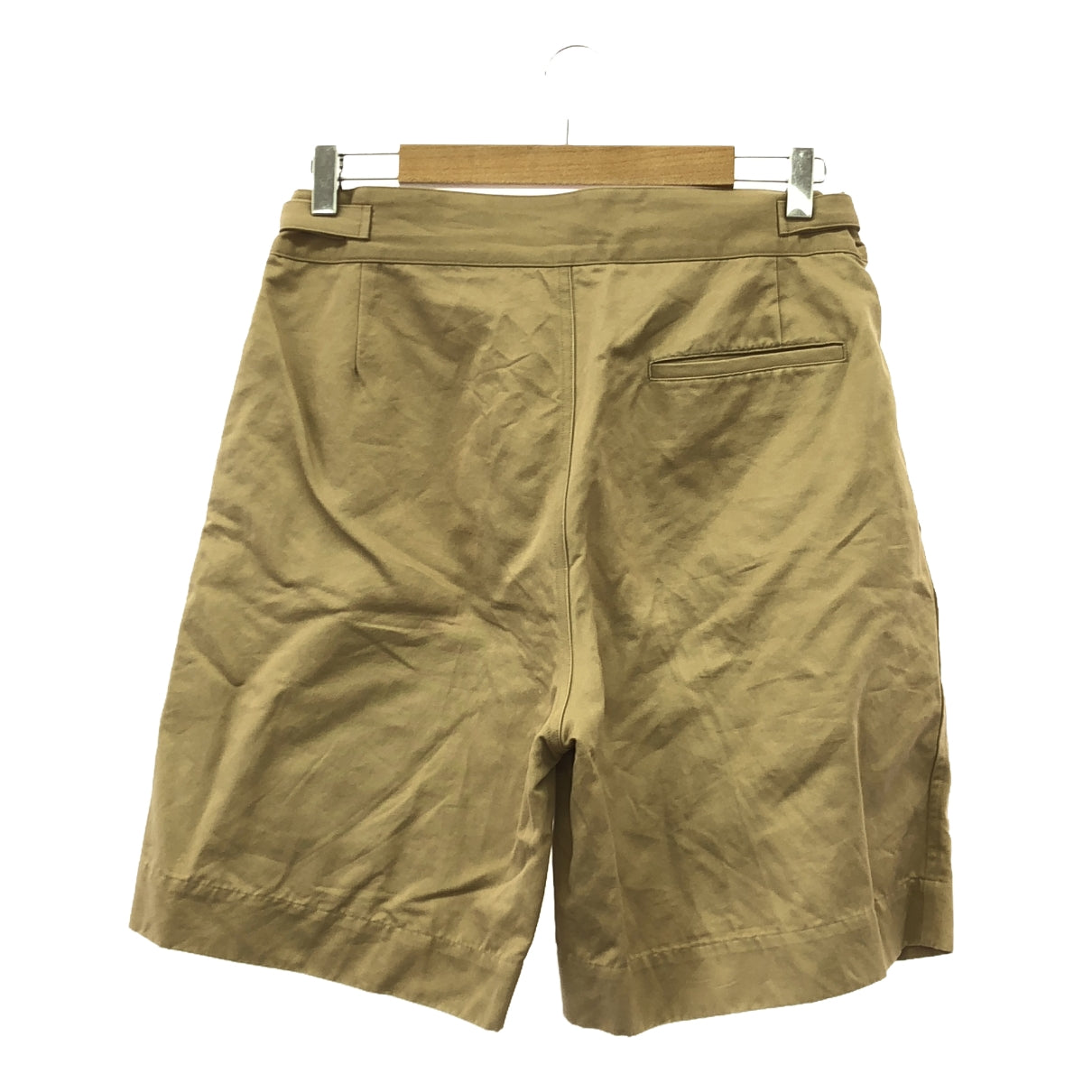 JOHN SMEDLEY / John Smedley | Cotton Ramie Gurkha Shorts | 2 | Beige | Men's