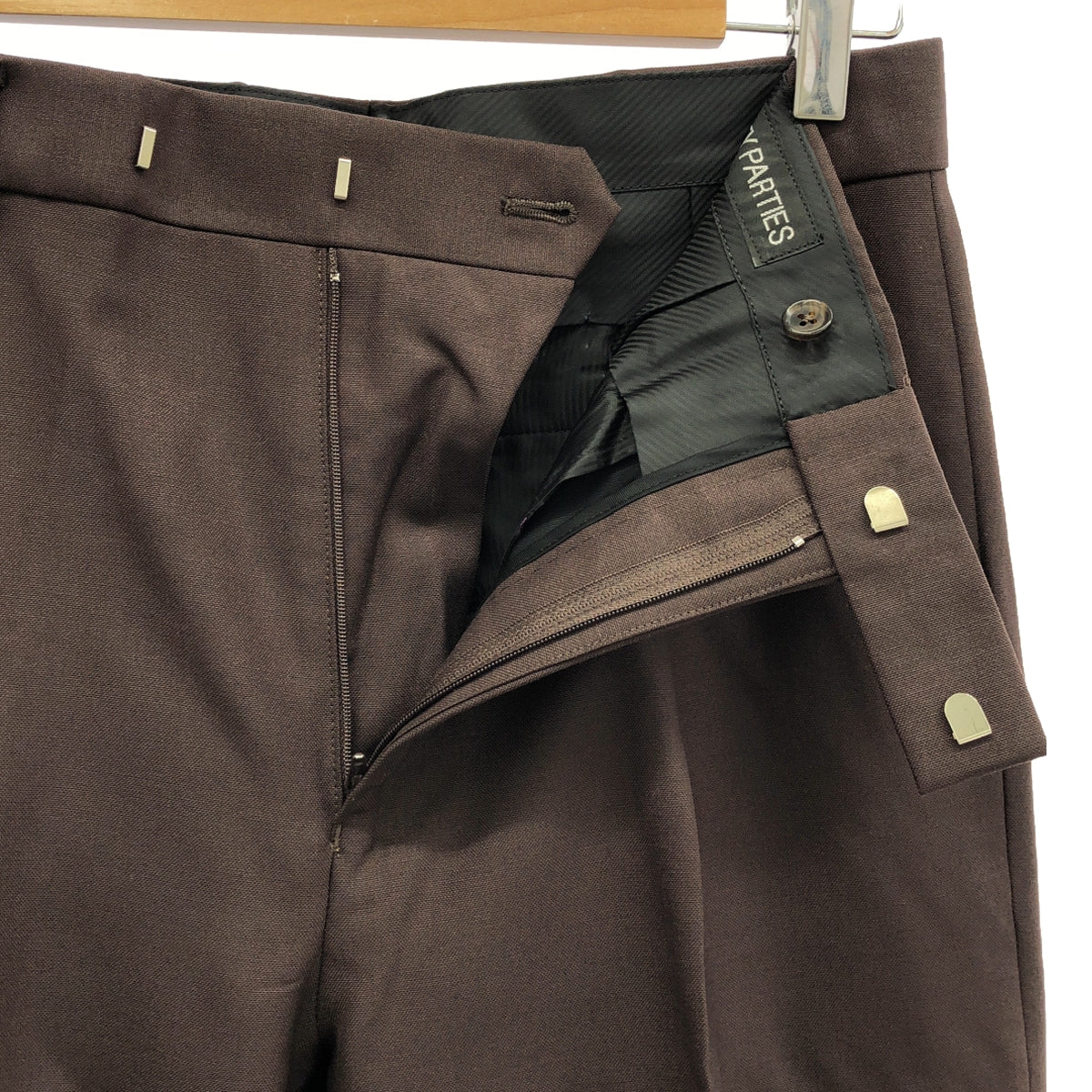 【新品】  WACKO MARIA / ワコマリア | 2022AW | PLEATED TROUSERS(TYPE-2)　DORMEUIL プリーツパンツ | S | D-BROWN | メンズ