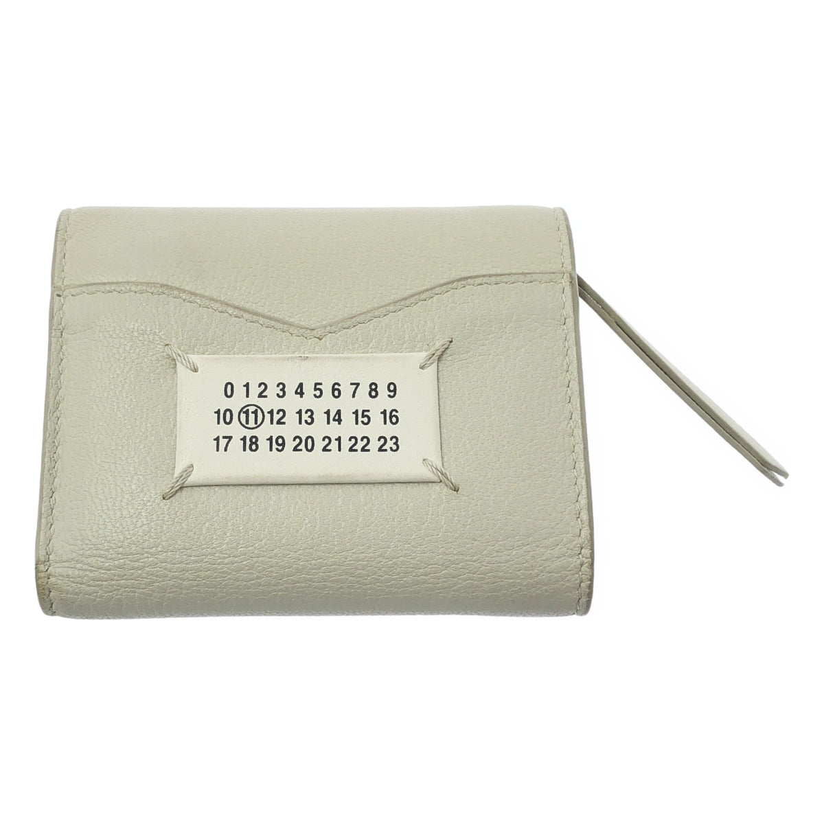 Maison Margiela / メゾンマルジェラ | 三つ折り レザー エンベロープ ウォレット |