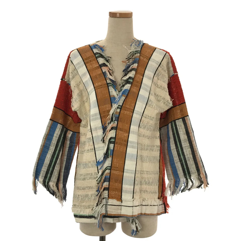 【美品】  forte_forte / フォルテフォルテ | Ron Herman取扱い フリンジジャケット | マルチカラー | レディース