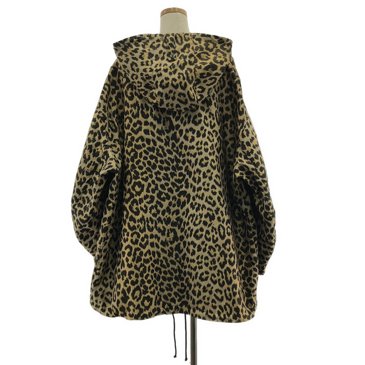 Christian Dior / クリスチャンディオール | 2021AW | レオパード ジャカード アノラック ジャケット BEE刺しゅう ユニセックス パーカー | S | レディース