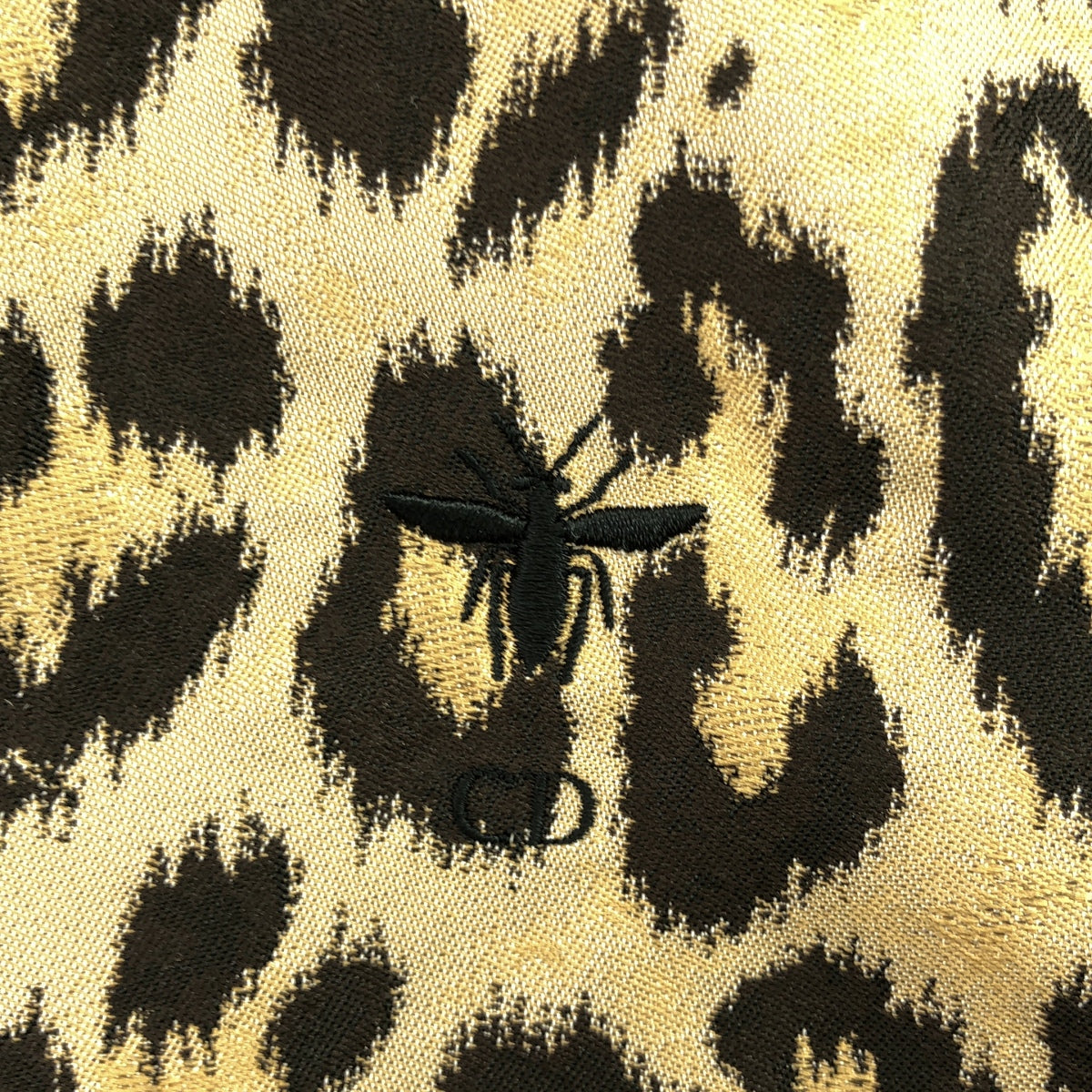 Christian Dior / クリスチャンディオール | 2021AW | レオパード ジャカード アノラック ジャケット BEE刺しゅう ユニセックス パーカー | S | レディース