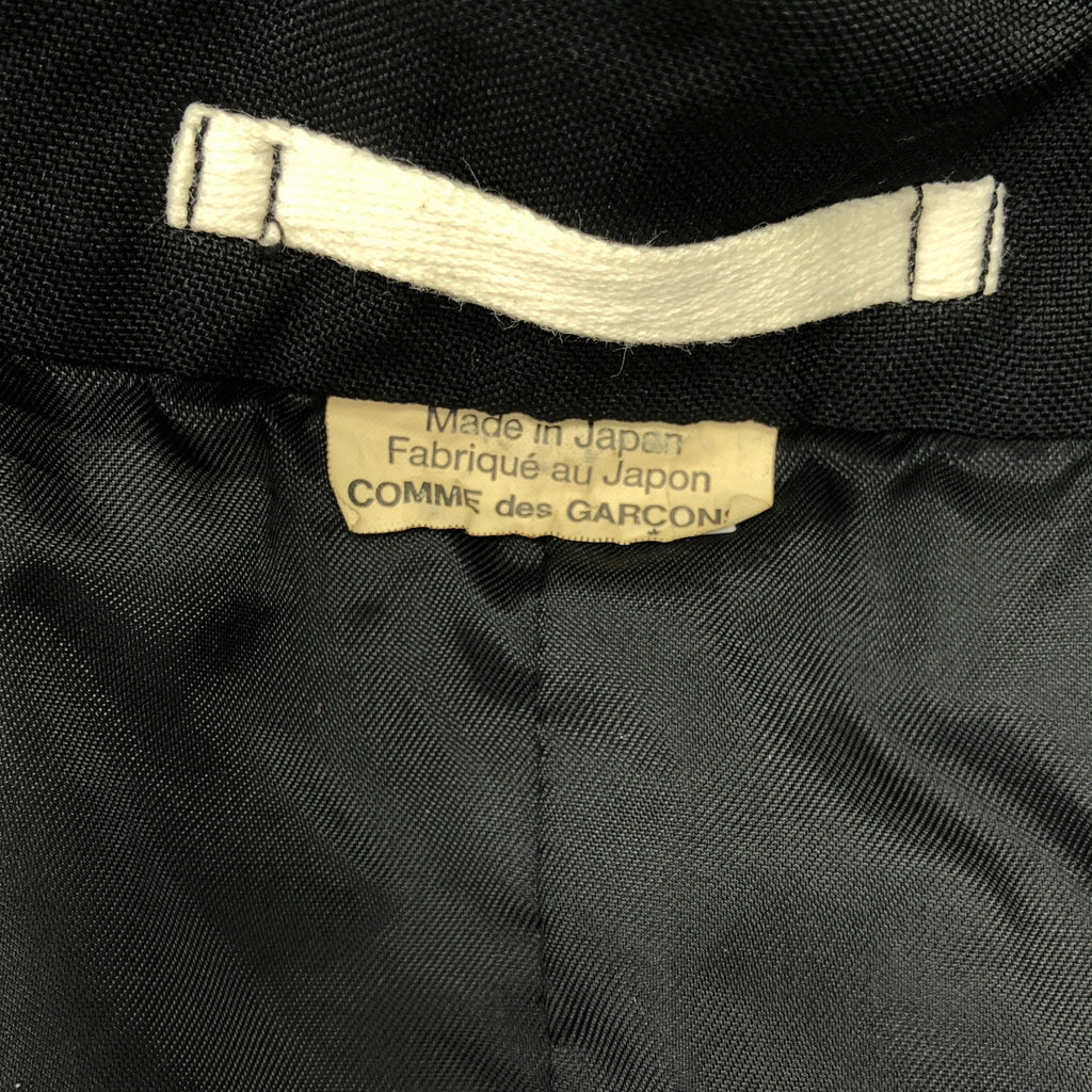 COMME des GARÇONS HOMME PLUS | 2020 春夏 | 聚酯整理、變形單排扣長外套/外套 | M 碼 | 男款