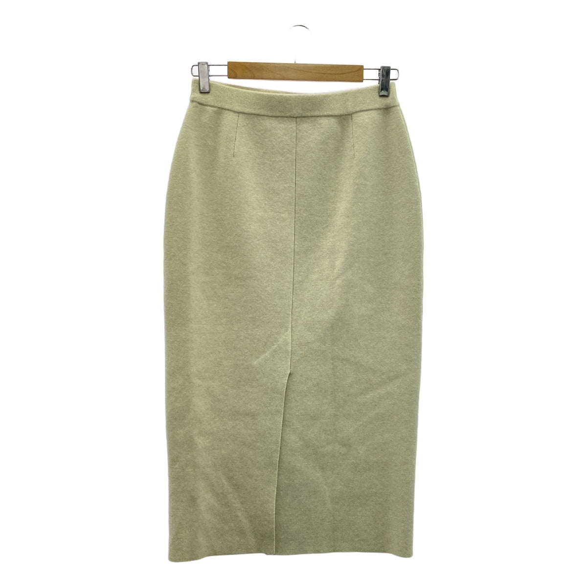 L'Appartement / アパルトモン | 2023AW | Knit Skirt ニット スリット イージースカート | ベージュ | レディース