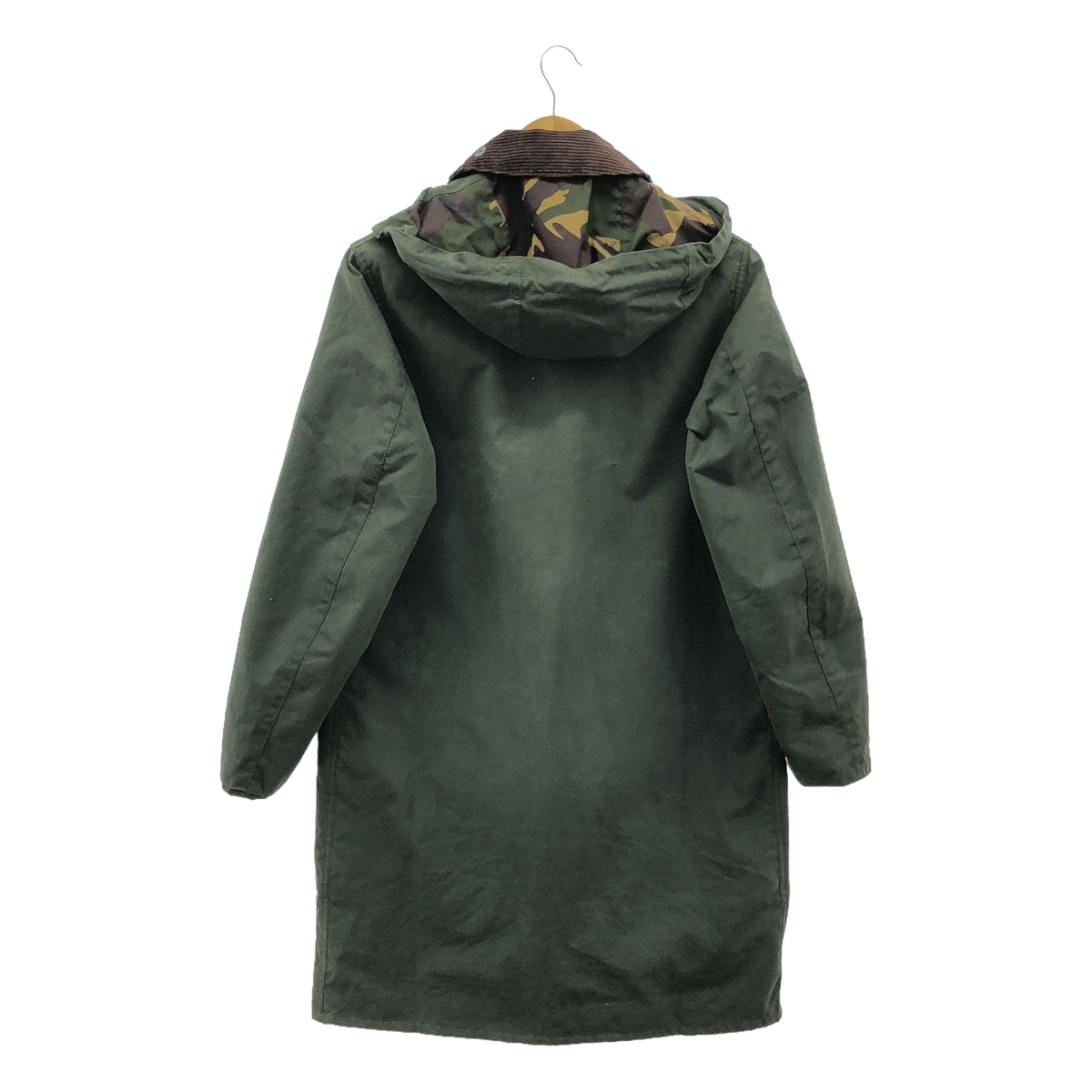 Barbour / バブアー | JOURNAL STANDARD 別注 SL HOODED BORDER フード付オイルド ジャケット | 32 | カーキ | メンズ