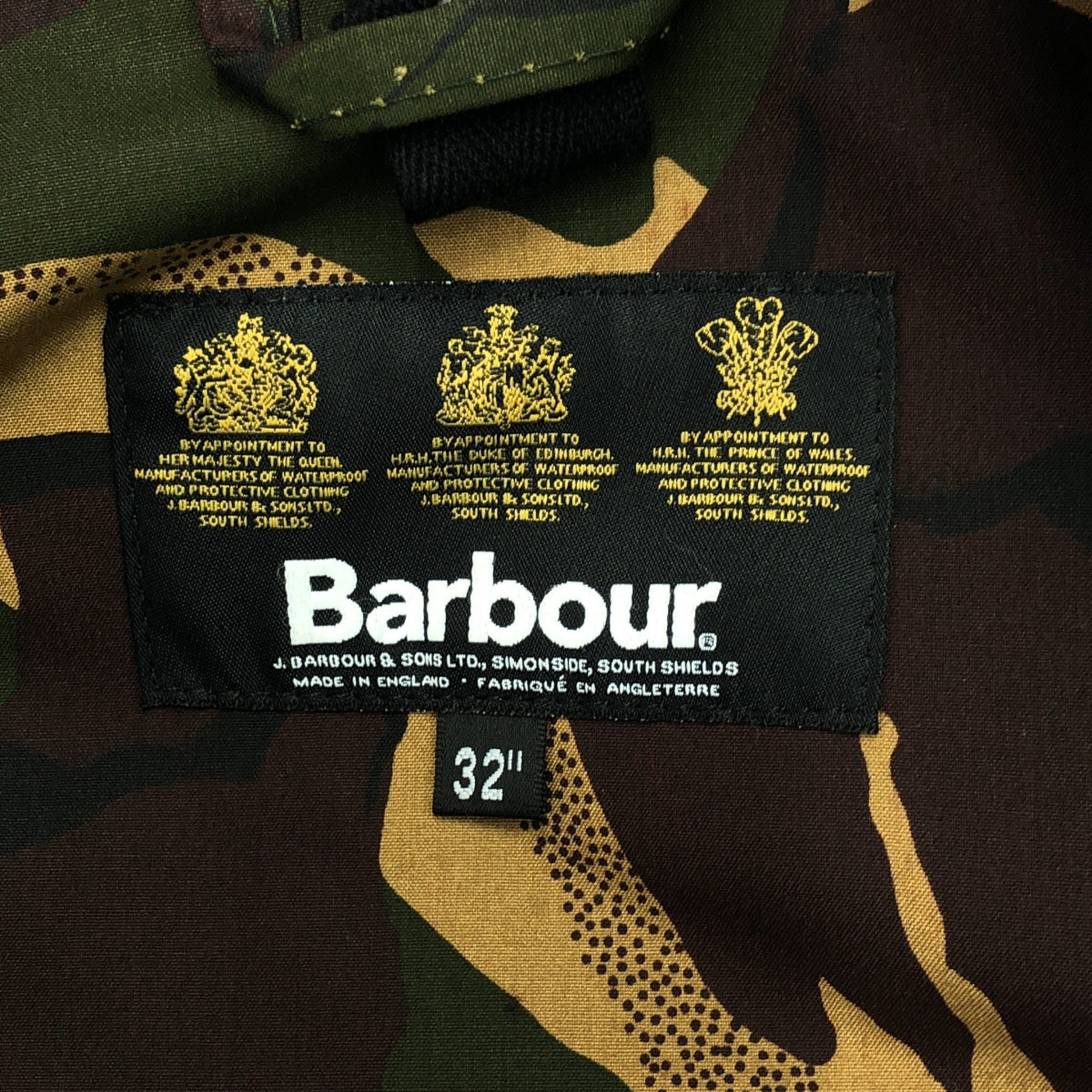 Barbour / バブアー | JOURNAL STANDARD 別注 SL HOODED BORDER フード付オイルド ジャケット | 32 | カーキ | メンズ