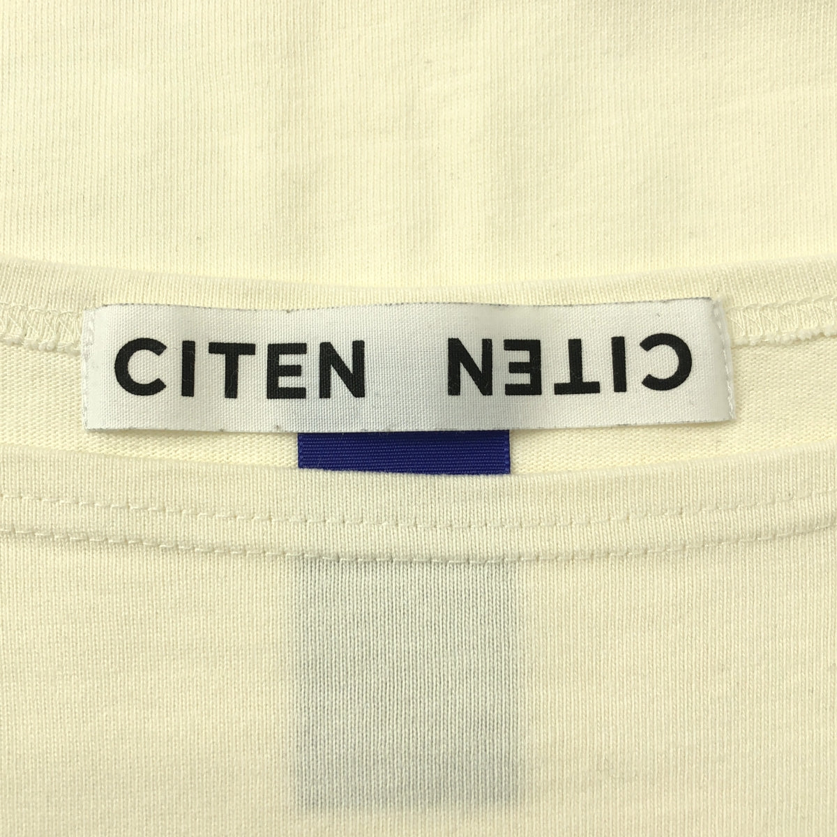CITEN / シテン | CITEN / シテン コットン ワンポイントロゴ オーバー カットソー | F | メンズ
