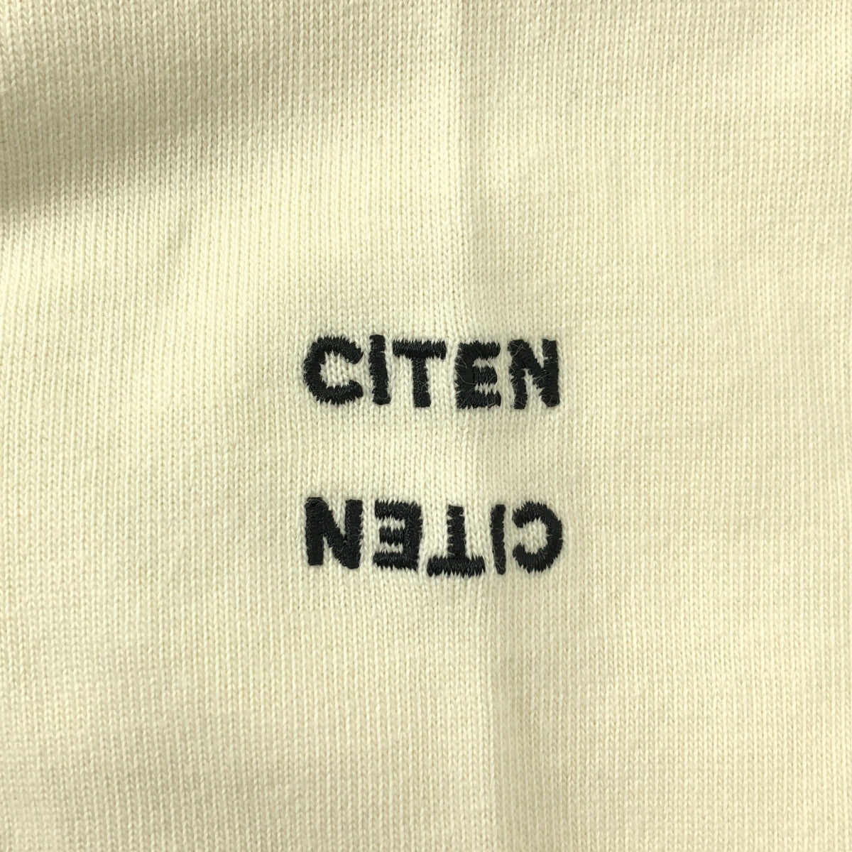 CITEN / シテン | CITEN / シテン コットン ワンポイントロゴ オーバー カットソー | F | メンズ