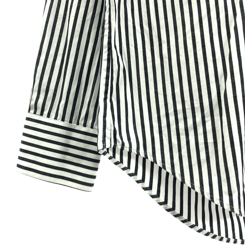 LOEWE / ロエベ | ストライプ アナグラム ワンポイントロゴ ドレス シャツ | 38 | メンズ