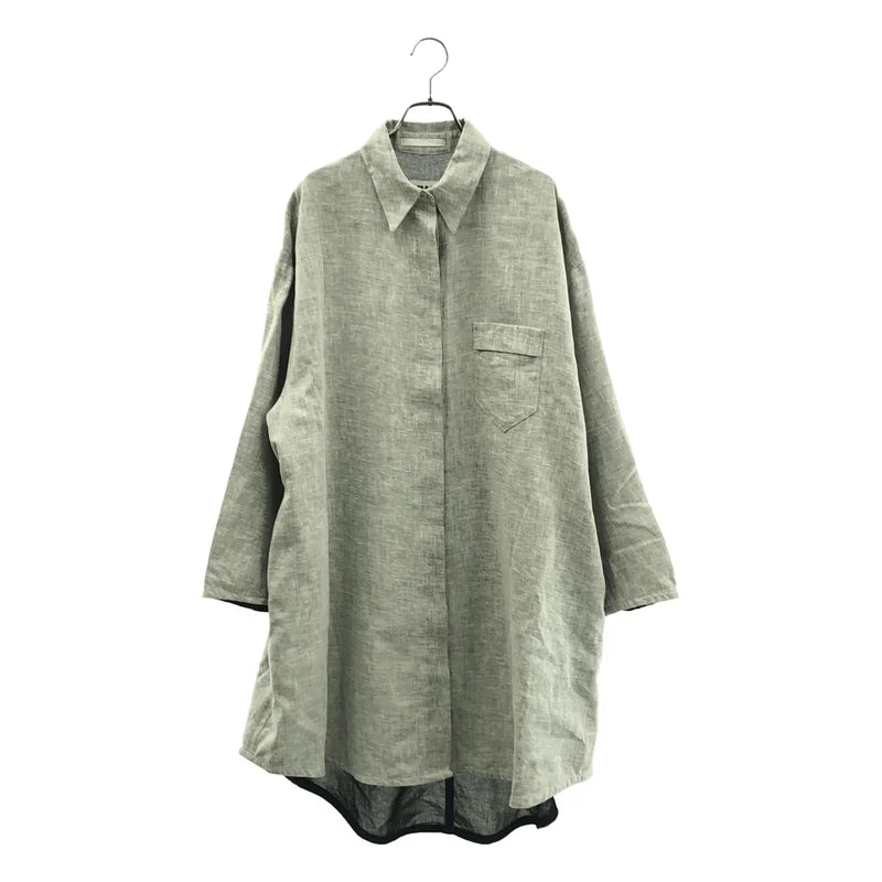 MM6 Maison Martin Margiela / エムエムシックスメゾンマルタンマルジェラ | 2015SS | メタルボタン シングル コート | 38 | ライトグレー | レディース