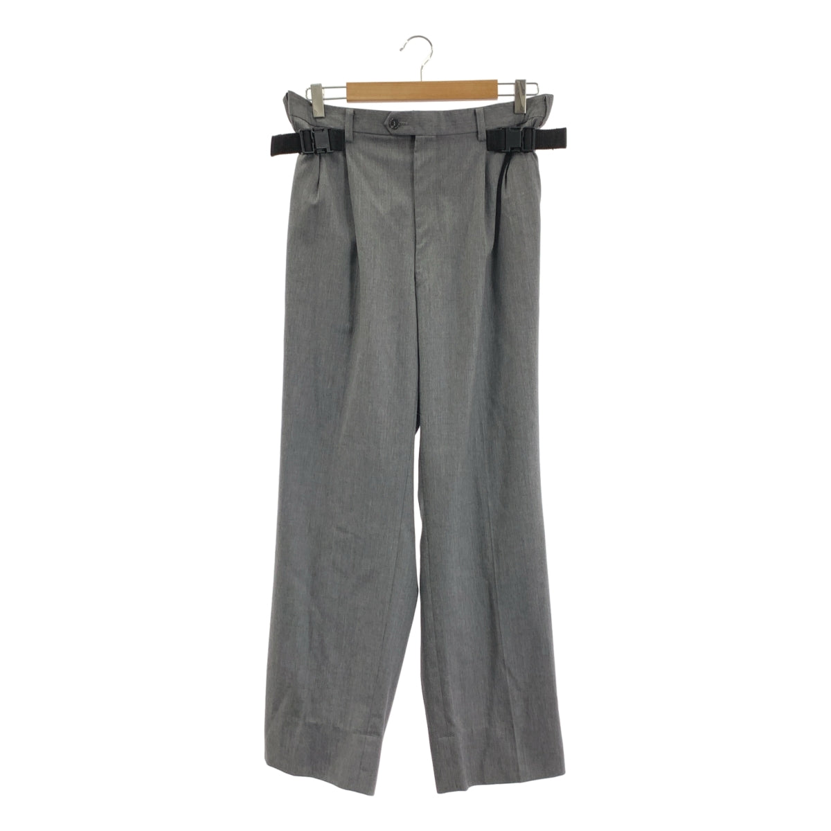 KISHIDAMIKI / 키시다미키 | Adjustment trousers short 울 어저스터 팬츠 |