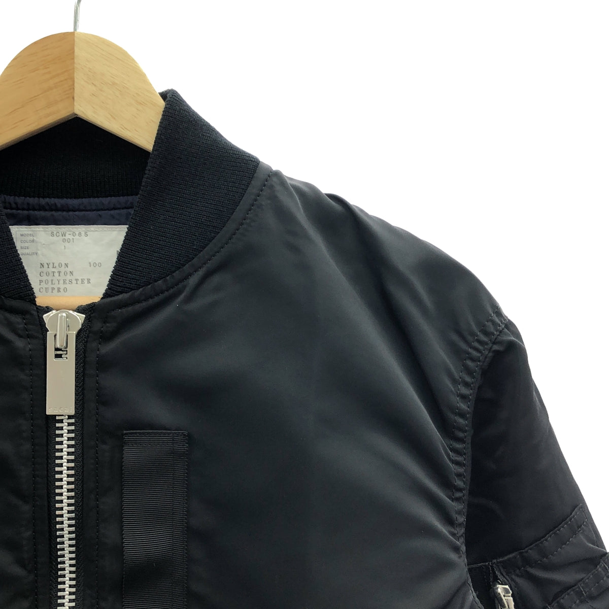 sacai | 尼龍斜紋布夾克 | 尺寸 1 | 女款