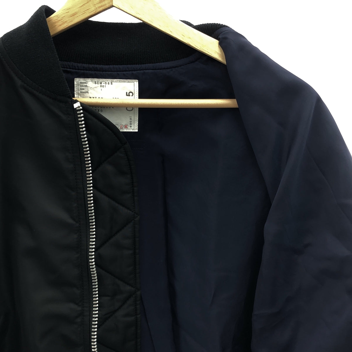 sacai | 尼龍斜紋布夾克 | 尺寸 1 | 女款
