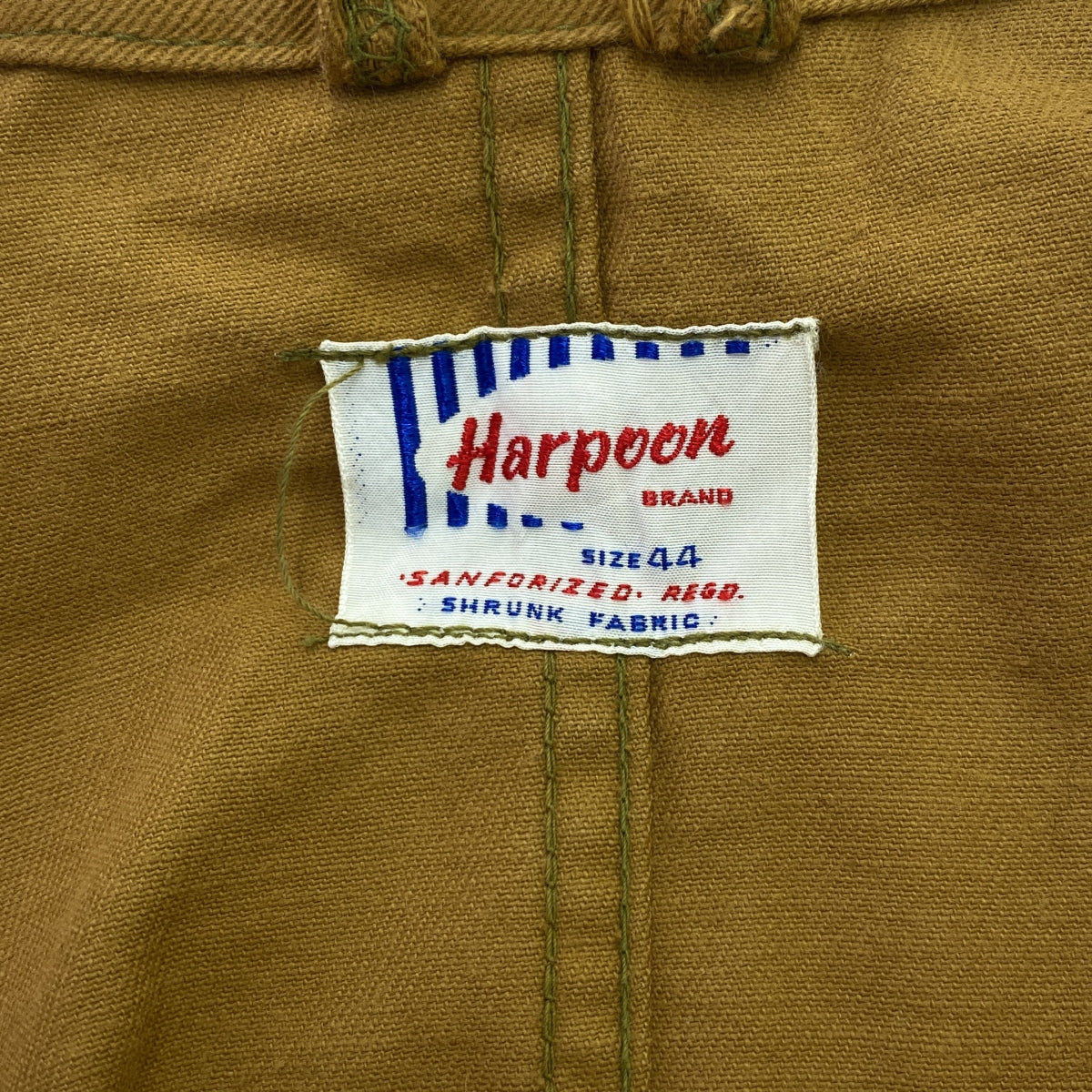 EURO VINTAGE / ユーロヴィンテージ | 60s ヴィンテージ HARPOON ブリティッシュ ワーク コート | 44 | ブラウン | メンズ