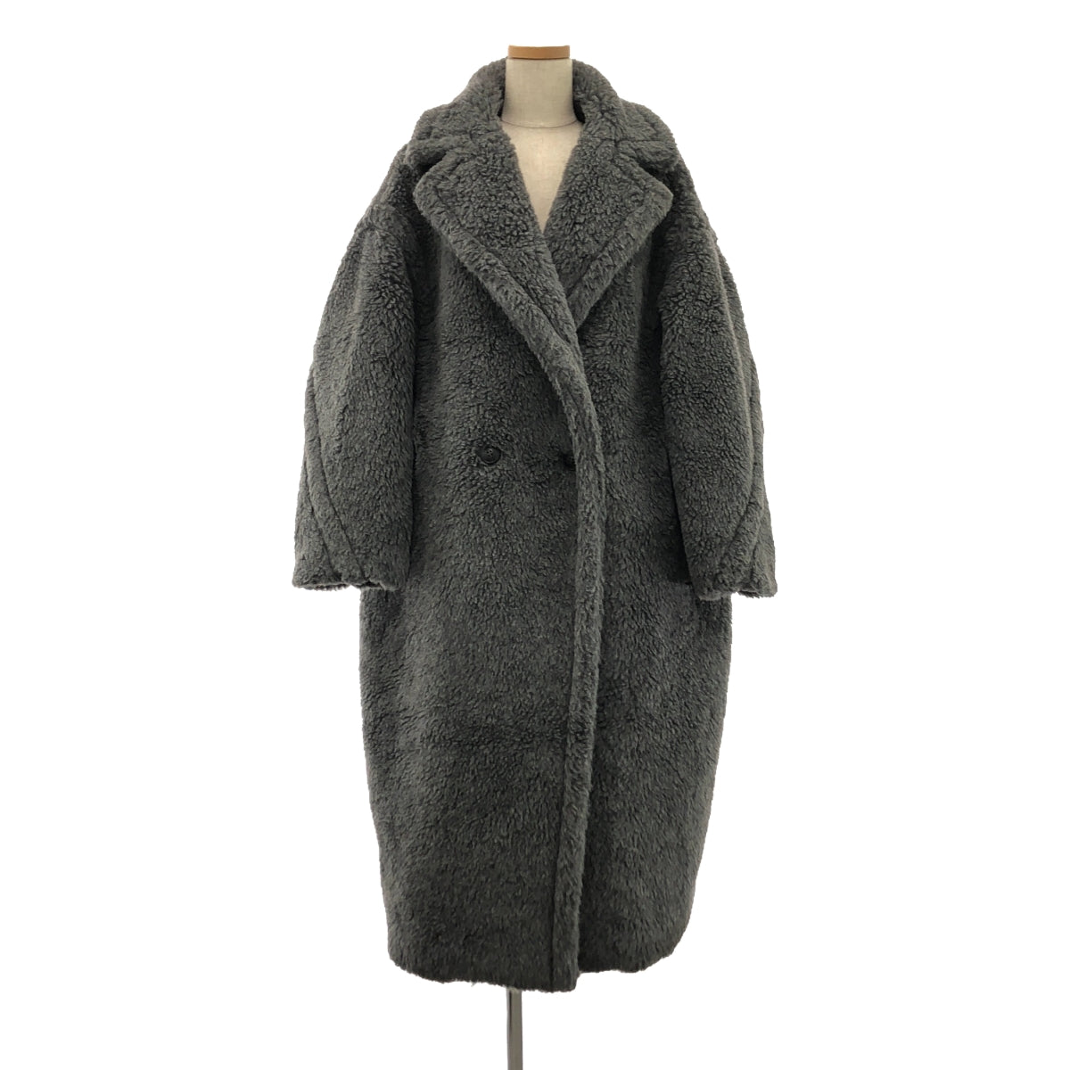 Max Mara / マックスマーラ | TEDDY BEAR ICON COAT / テディベア アイコンコート / ロゴ総裏地 |