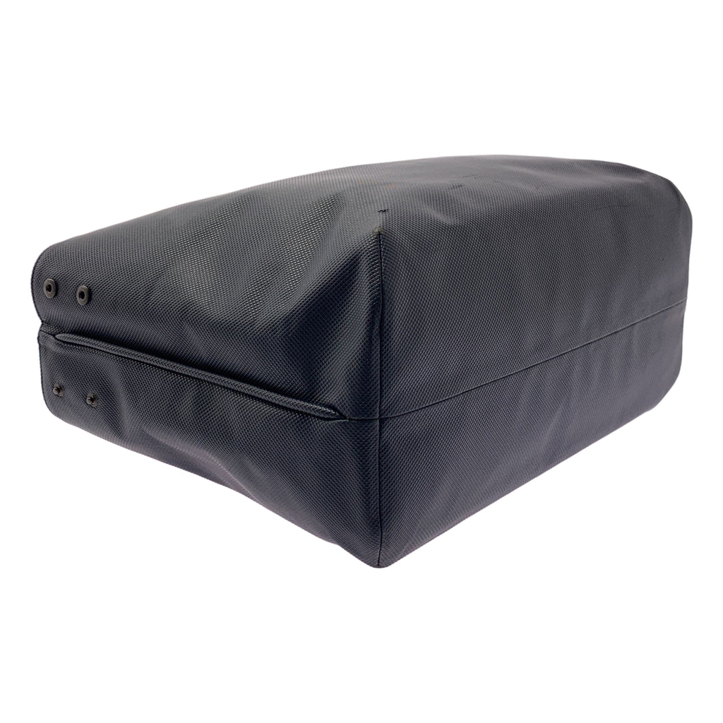 BOTTEGA VENETA / ボッテガヴェネタ | マルコポーロ PVC×レザー トートバッグ | ネイビー | メンズ