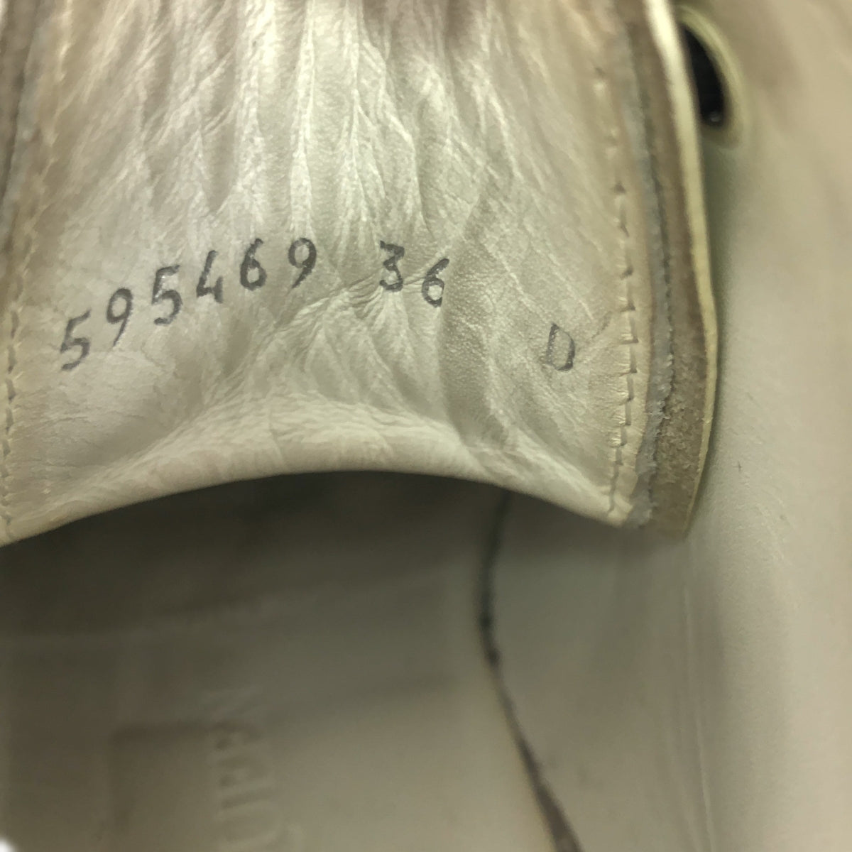 【美品】  ALEXANDER MCQUEEN / アレキサンダーマックイーン | レザー  レースアップ ショートブーツ | 36 | ホワイト/ブラック | レディース