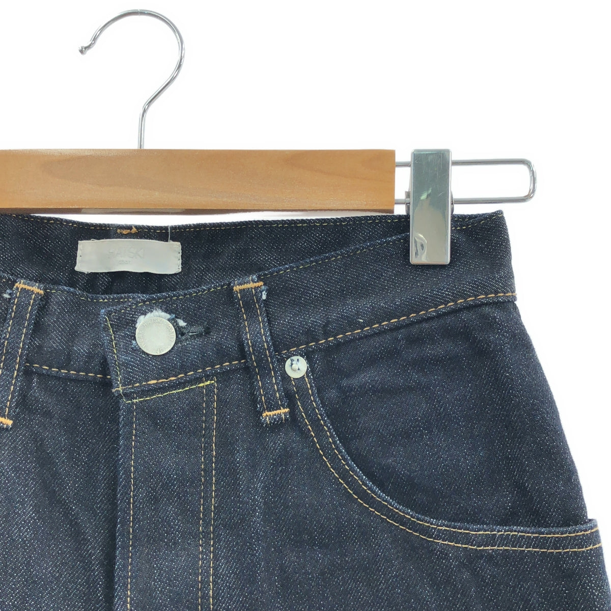 ハツキ hatski HTK 18001 ルーズテーパードデニム 0 HATSKI / ハツキ | Loose Tapered Denim One Wash ルーズ