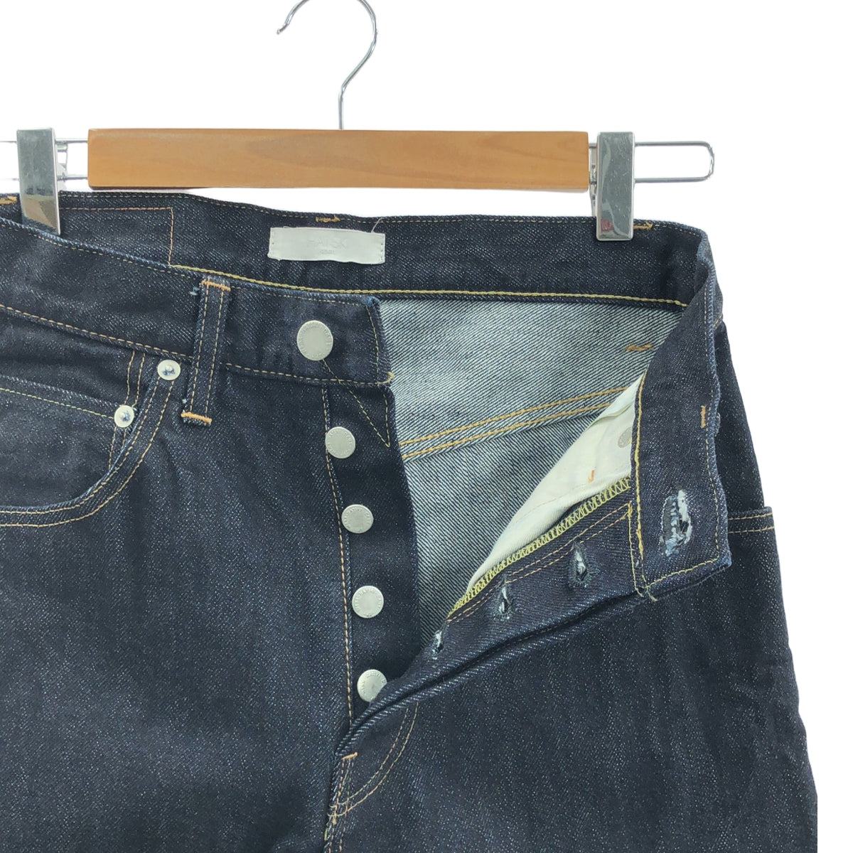 HATSKI / ハツキ | Loose Tapered Denim One Wash ルーズテーパード デニムパンツ | 0 | インディゴ | レディース