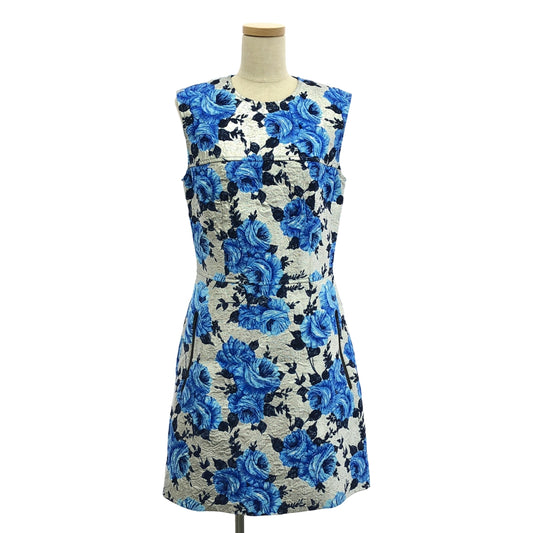 Louis Vuitton | Flower Embroidery Jacquard Dress | 38 | Women's