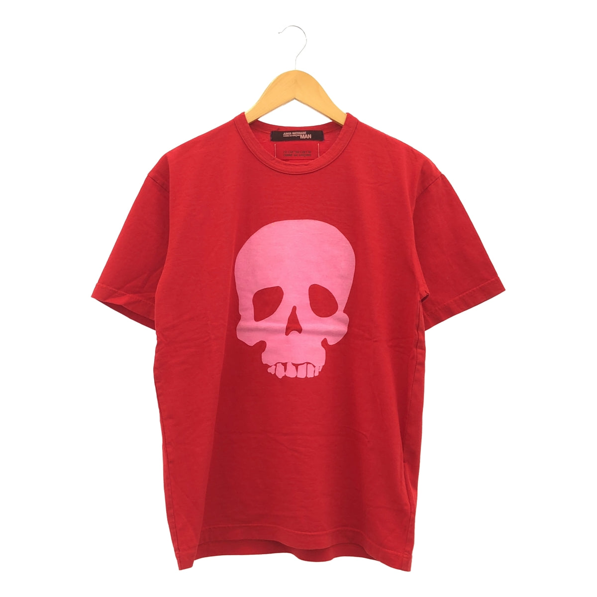 JUNYAWATANABE COMME des GARÇONS MAN / 渡邊淳彌 | Junya Watanabe 2004 秋冬 | x10 corso como / 骷髏毛氈印花 T 卹 |