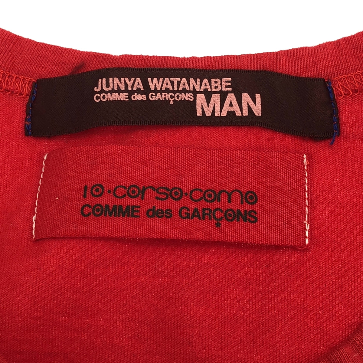 JUNYAWATANABE COMME des GARÇONS MAN / 渡邊淳彌 | Junya Watanabe 2004 秋冬 | x10 corso como / 骷髏毛氈印花 T 卹 |