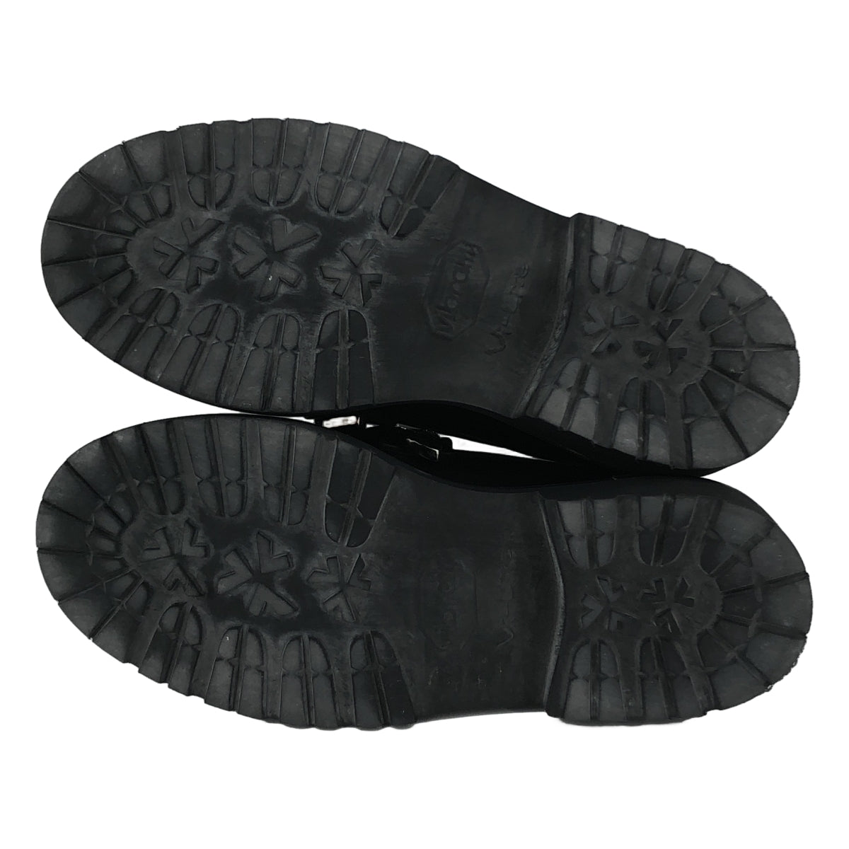 TOGA PULLA / トーガプルラ | メタル レザー ローファ / Vibramソール | 38 | レディース