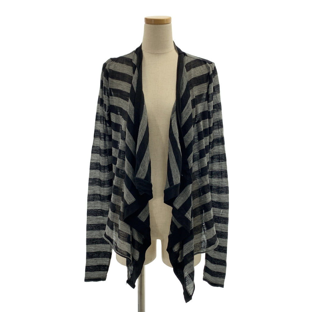 HELMUT LANG / 헬무트랑 | 테두리 변형 버튼리스 가디건 |