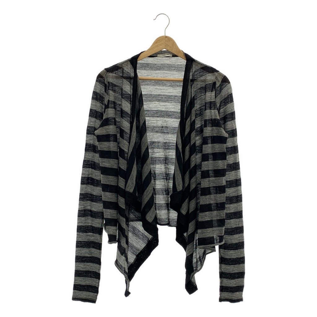 HELMUT LANG / 헬무트랑 | 테두리 변형 버튼리스 가디건 |