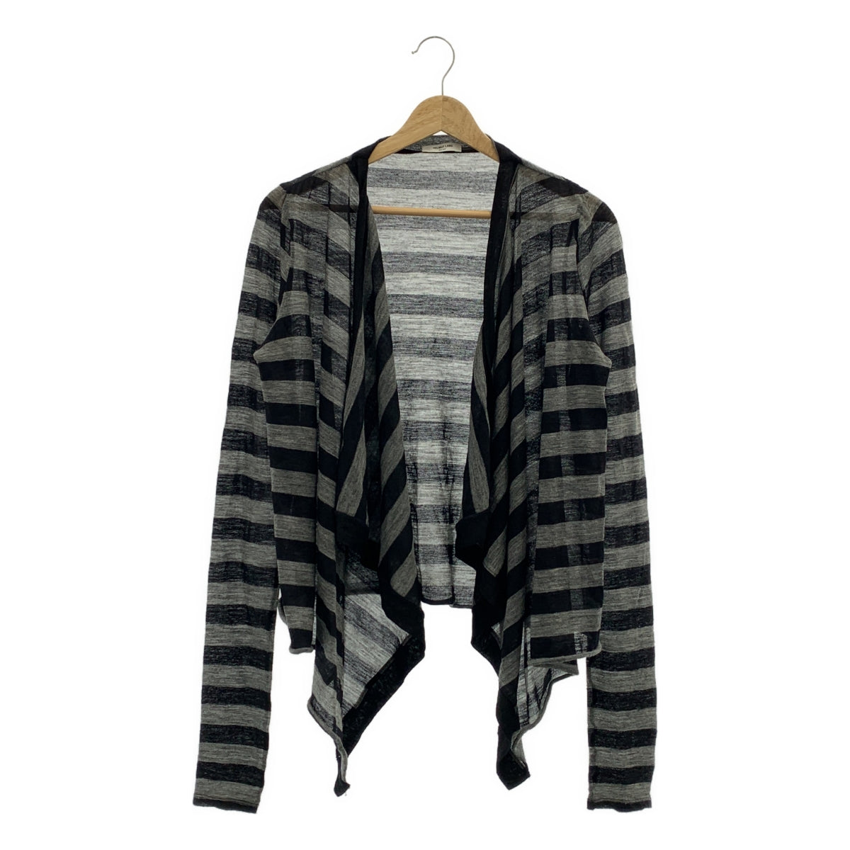 HELMUT LANG / 헬무트랑 | 테두리 변형 버튼리스 가디건 |