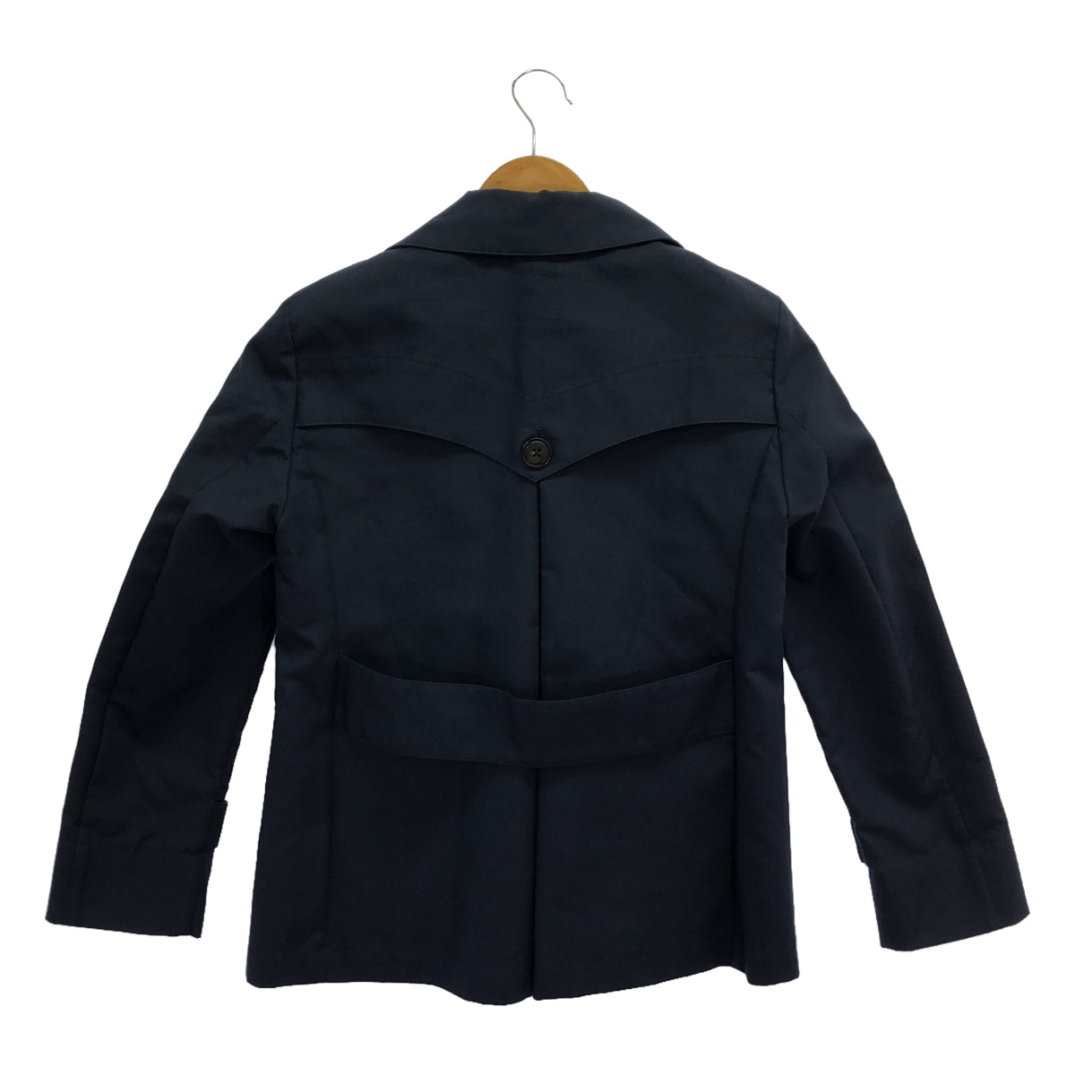 GOLDEN GOOSE / 골든 구스 | 코튼 더블 브레스트 재킷 | XS | 네이비 | 여성