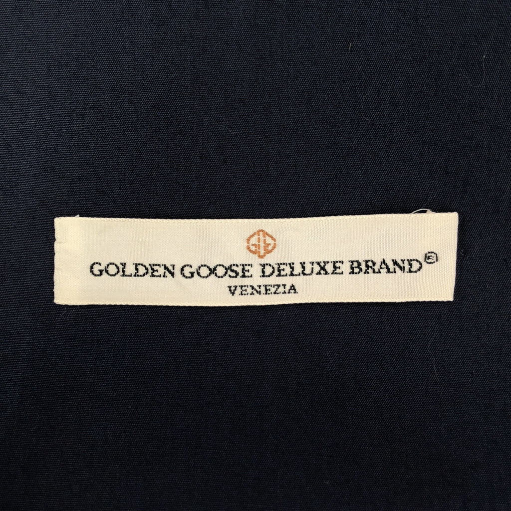 GOLDEN GOOSE / 골든 구스 | 코튼 더블 브레스트 재킷 | XS | 네이비 | 여성