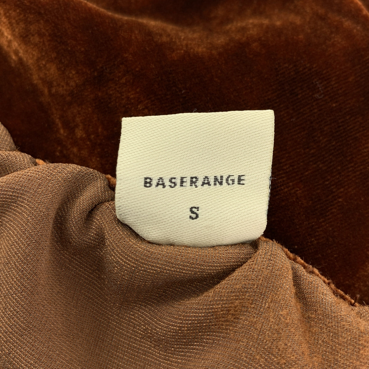 BASErange / ベースレンジ | ビスコース シルク ギャザー イージー ロングスカート | S | ブラウン | レディース