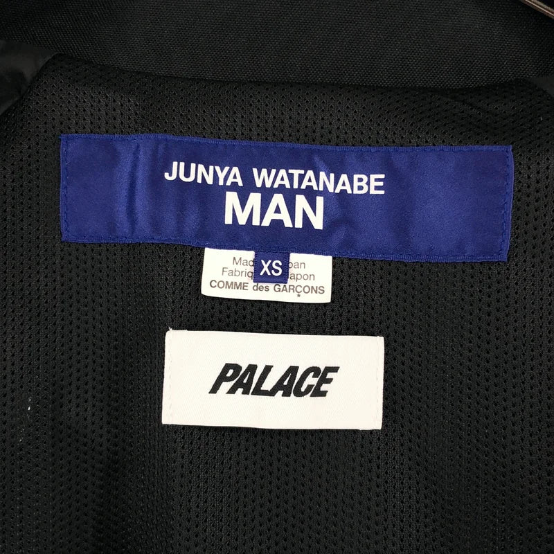 【美品】 JUNYA WATANABE MAN / 渡邊淳彌 | 2024SS | ×PALACE / 聯名款 雙品牌標誌貼飾夾克 | XS | 黑色 | 男士