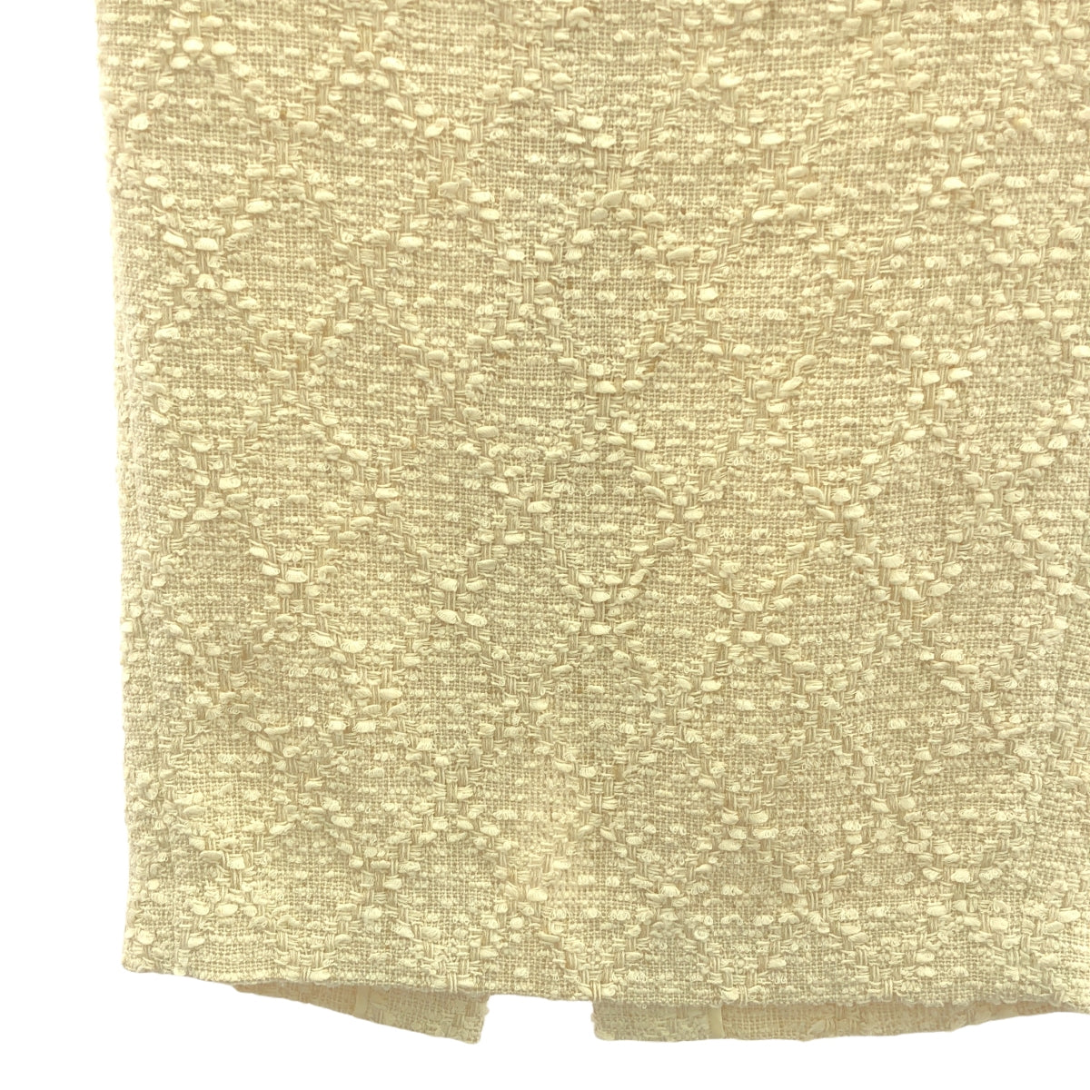 MUSE de Deuxieme Classe / ミューズドゥーズィーエムクラス | 2021SS | *COCO tweed No2 ツイードタイトスカート | 36 | ホワイト | レディース