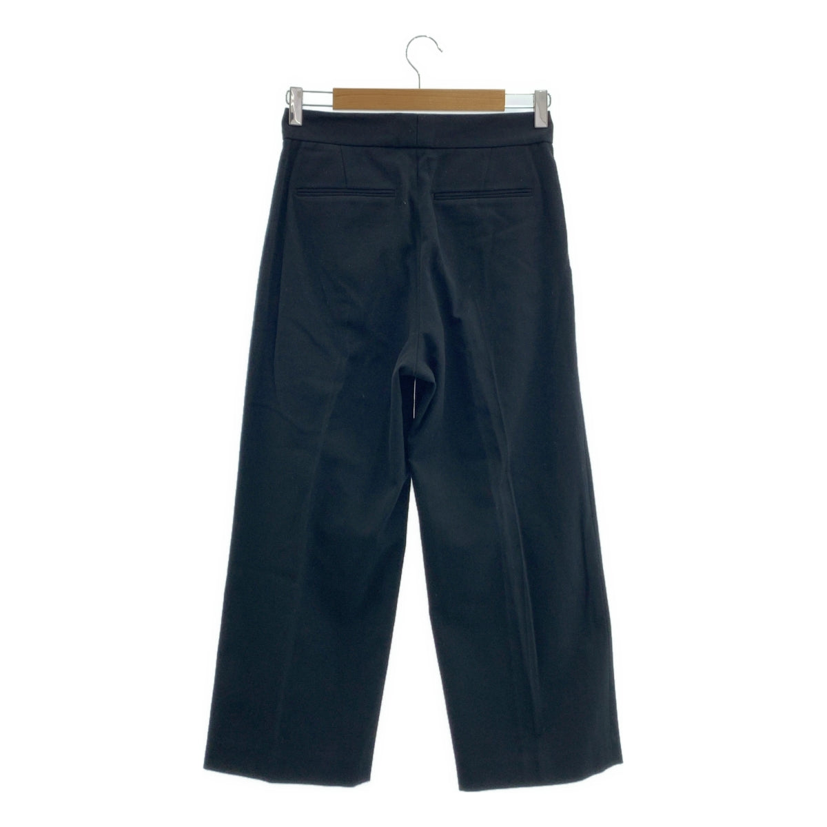 MARGARET HOWELL / マーガレットハウエル | ウール タック ワイド パンツ | 2 | レディース