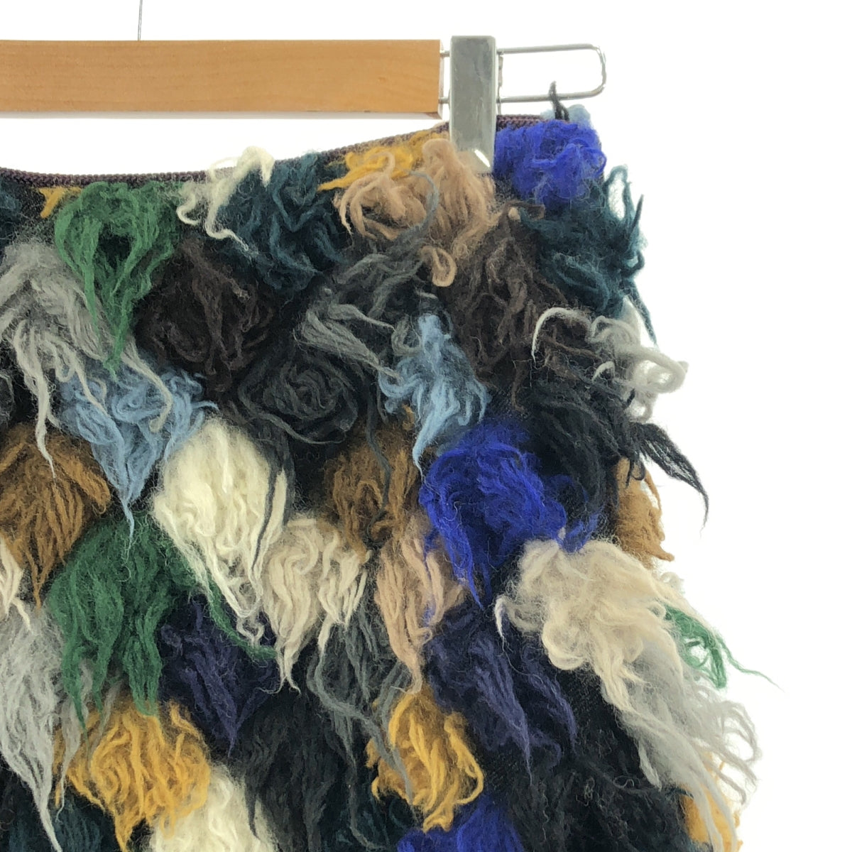 mina perhonen / ミナペルホネン | pot-au-feu ポトフ ウール混 フレアスカート | 36 |