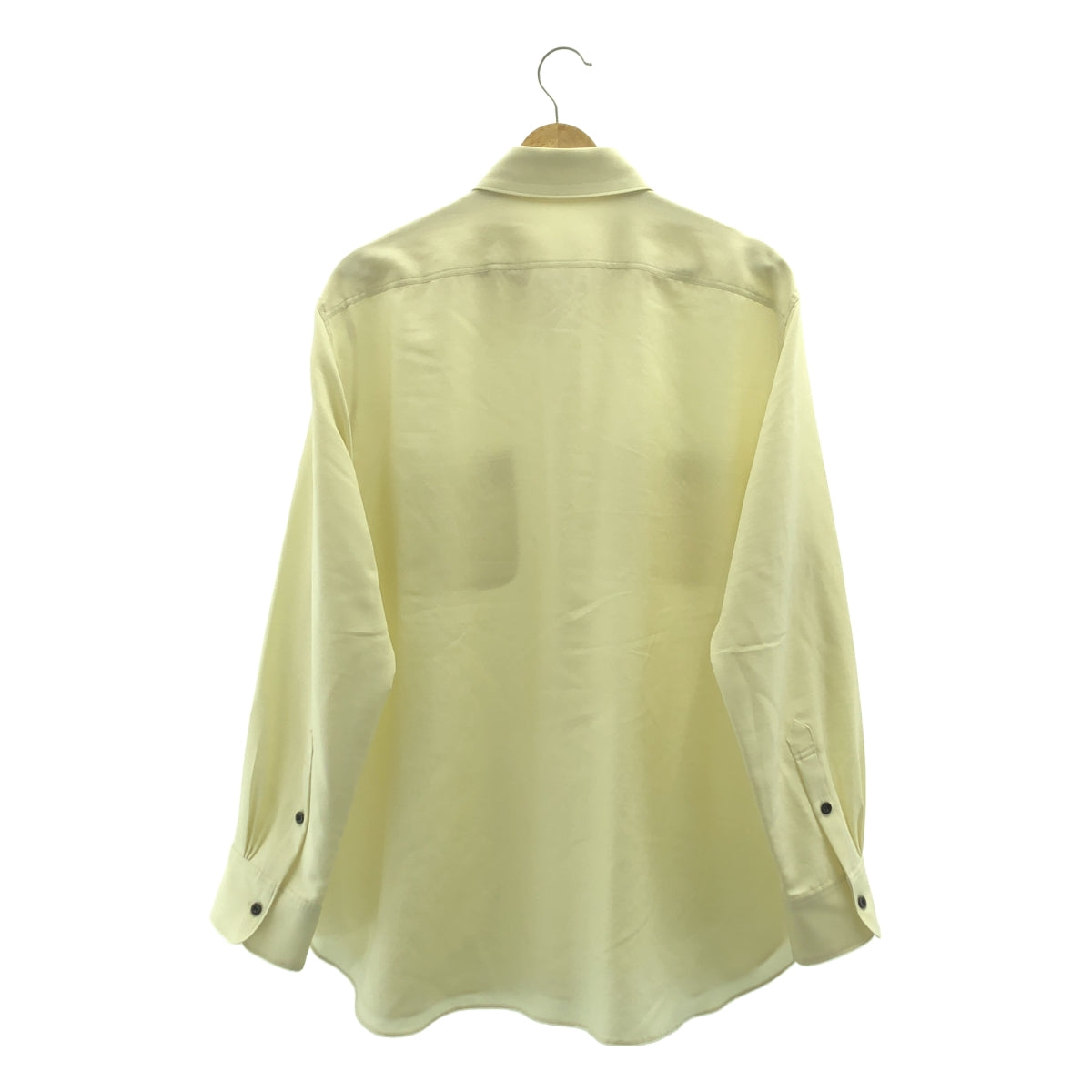 IRENISA / イレニサ | 2022AW | Chest Pocket Shirt ウール シルク ロングスリーブシャツ | 3 | メンズ