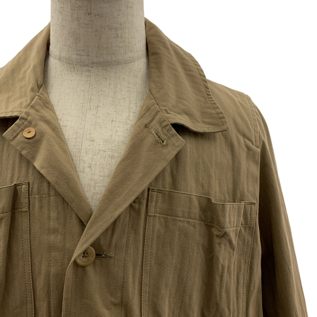 Paul Harnden / ポールハーデン | Warehouse Coat / ヘリンボーンツイル オーバーシルエット ウェアハウスコート | M | メンズ