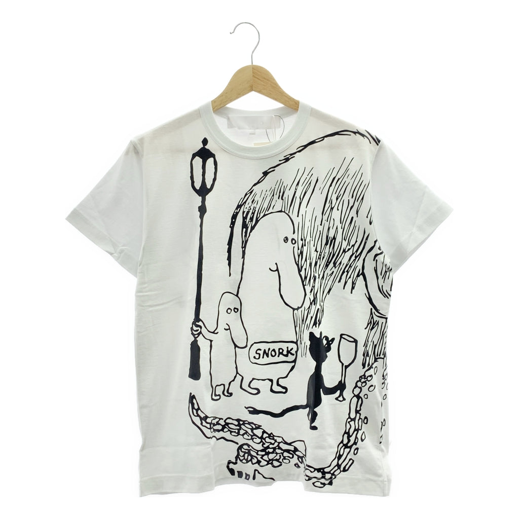 tao COMME des GARÇONS | 棉質平紋針織印花 Tove Jansson 短袖 T 卹 | M 碼 | 女款