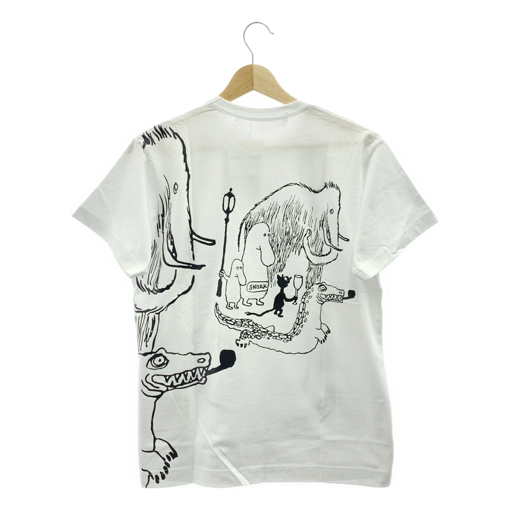 tao COMME des GARÇONS | 棉質平紋針織印花 Tove Jansson 短袖 T 卹 | M 碼 | 女款