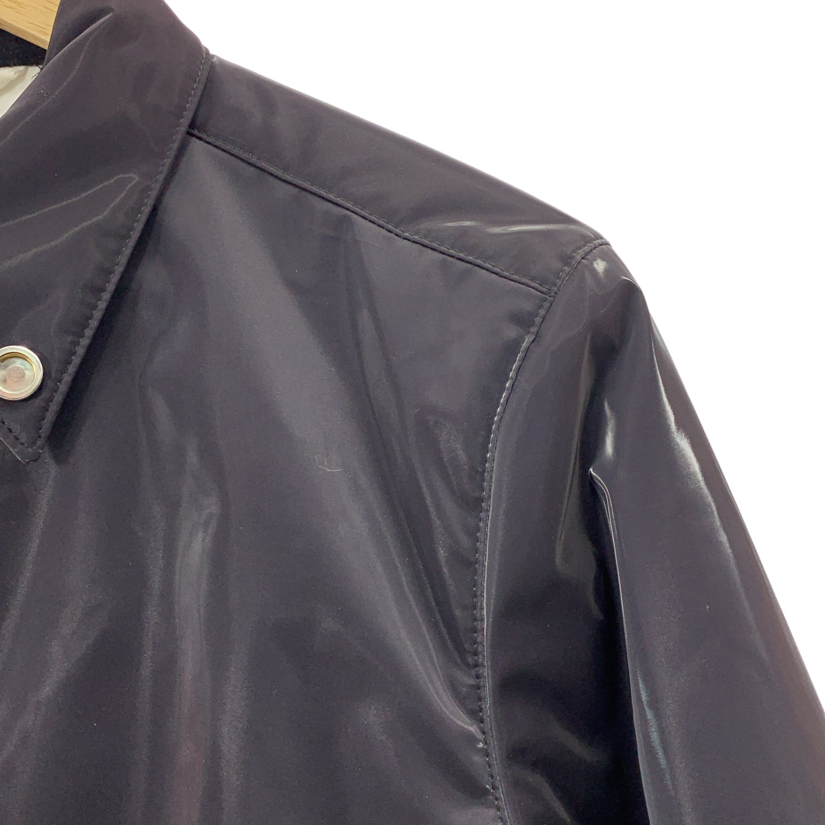 OVERCOAT / オーバーコート | DROPPED SHOULDER ポリエステル ブルゾン ジャケット | 00 | レディース