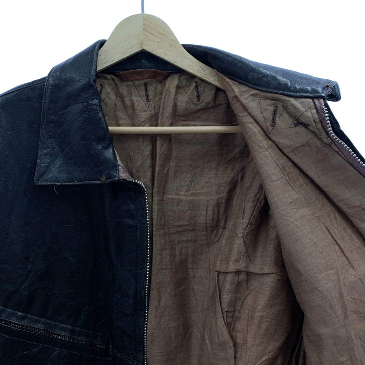 復古/復古服裝 | 俄羅斯/蘇聯軍隊皮質飛行夾克 | 48-3 | 男款